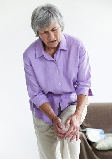 Knee pain due to arthritis